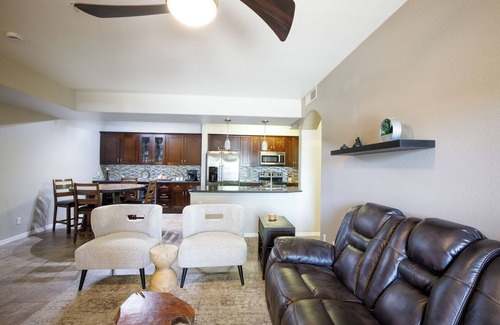 East Mesa Condo | 3-bedroom 2- bathroom First Floor Condo With Two Sparkling Pools and Spas