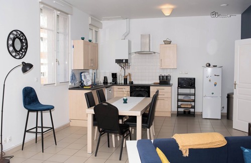 Arras Apartment | 3-bedroom apartment (95m2)on first floor, nestled in the center of Arras