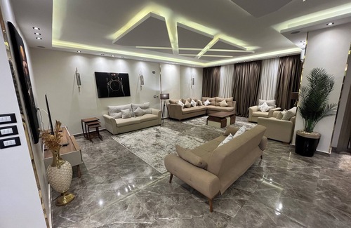 Nasr City Apartment | 3-bedroom apartment in enjoyable Nasr City with AC, WiFi, and saund system.