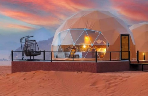 Wadi Rum RV Rental | 3-bedroom campground in welcoming Wadi Rum Village with AC, WiFi