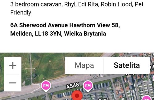 Rhyl Apartment | 3 bedroom caravan, Rhyl, Edi Rita, Robin Hood, Pet Friendly