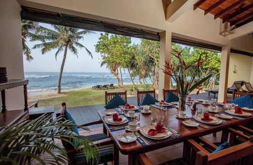 Kathaluwa Villa | 3 bedroom luxury villa on the beach- Exclusive. Fully Staffed. South Point Villa
