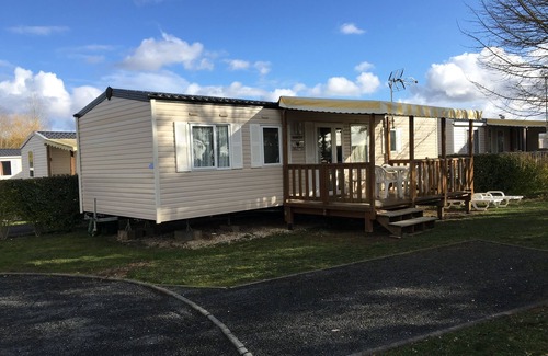 Coulanges House | 3-bedroom mobile home 40 m² with covered terrace 4.50m