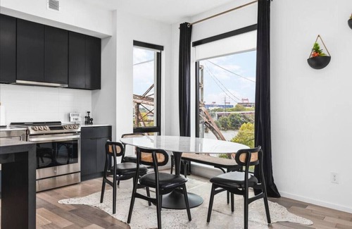 North Capitol Apartment | 3 Bedroom Oasis on the River with 2 Private Patios