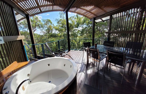Fraser Island House | 3 bedroom Spa Villa . Kingfisher Bay on Fraser Island within Resort.