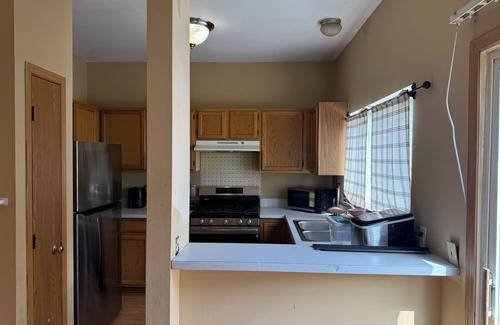 Montgomery House | 3-bedroom townhome in delightful Montgomery with AC