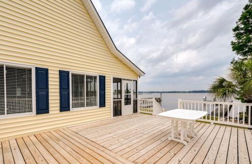 Chocowinity House | 3 BR Riverfront House with Private Boat Dock