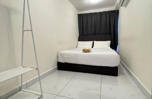 Taman Midah Apartment | 3 KAROKE kids play Big TV&Duplex unit 9 pax