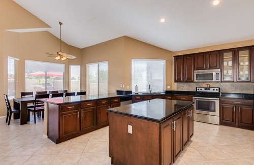 Augusta Ranch House | 3 King beds! Ready To Entertain Family & Friends! Heated Private Pool Sleeps 20
