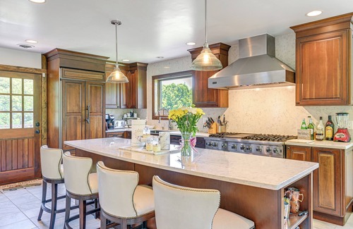 Edgewood House | 3 Mi to Colgate Lake: Mtn-View Home, Deck + Grill!