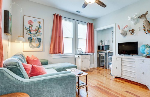 Porterdale House | 3 Mi to Downtown Covington: Cozy Getaway w/Porch!
