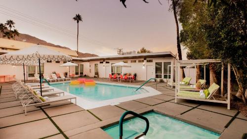 Tahquitz River Estates House | 3 Private 1 Bedroom Units at The Wesley Sleeps 12