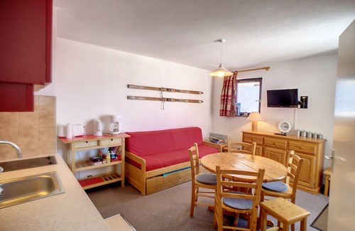 Les Bruyeres Apartment | 3-room 30m² ski-in/ski-out, Les Bruyères - Parking Available