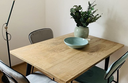 Weinheim Apartment | 3-room apartment fully furnished with kitchen and sofa bed