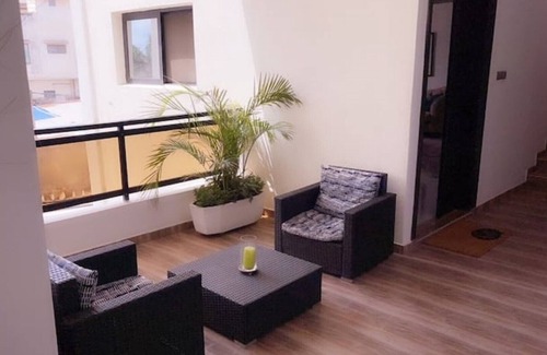 Lome Apartment | 3-room apartment near the center. Air-conditioned and free WLan