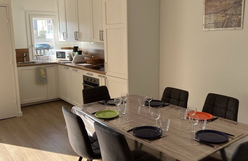Cabourg Apartment | 3-room apartment with terraces and sea view - Parking included