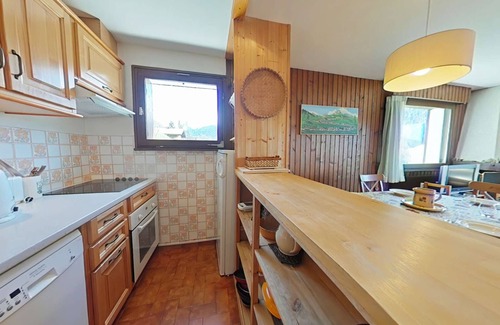 Le Grand-Bornand Apartment | 3-room apt for 6 with fireplace and shuttle near Le Grand-Bornand
