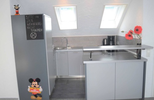 Markdorf Apartment | 3-room vacation apartment Bechinger, shower/WC, 54 sqm, attic - Haus Bechinger