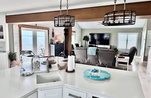 Rockport House | 3 Story Custom Waterfront Home Private Dock Kayaks Jacuzzi Fishing