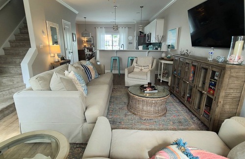 Atlantic Beach House | 3 story townhome with pool! 3 min walk to the beach! Reduced Summer rates!