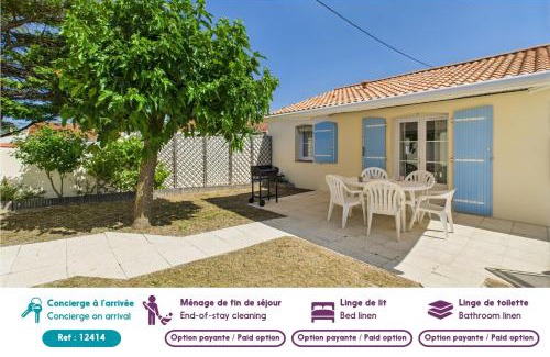 Saint-Hilaire-de-Riez House | 300 m de la plage, jardin, maison pour 5
