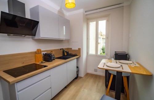 Antibes Old Town Apartment | #302-Heart of Vieil Antibes - Place Nationale-High-End Newly Renovated & Furnished Appartment