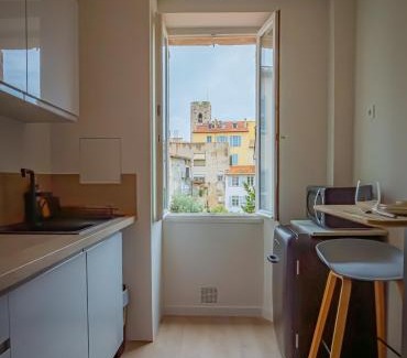 Antibes Old Town Apartment | #302-Heart of Vieil Antibes - Place Nationale-High-End Newly Renovated & Furnished Appartment