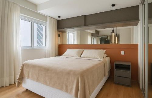 Matriz Apartment | 308B Studio LifeSpace, Elegância e Conforto no Batel CWB