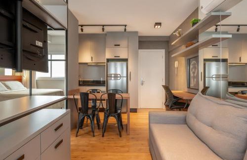 Matriz Apartment | 308B Studio LifeSpace, Elegância e Conforto no Batel CWB