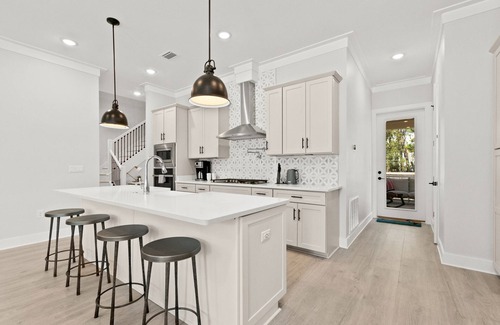 West Panama City Beach House | 30A Beach House - Beach, Pool, 4 Bikes, Free Round of Golf Daily! Great Location