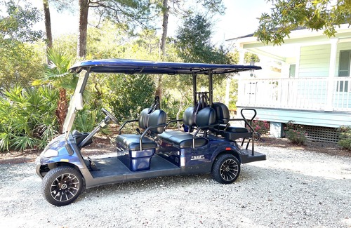 Gulfview Heights House | 30A Cottage: 3BD/2BA, Private Pool, Golf Cart