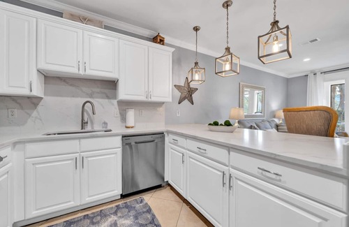Gulf Place House | 30A Luxury town Home, pool side newly renovated, Pet Friendly/5 min. to beach