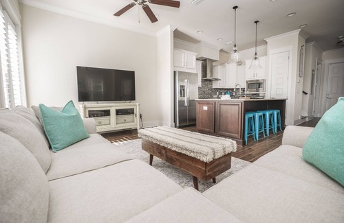Panama City Beach House | 30A - Pet Friendly, Golf Cart + 4 Bikes Incl, Beach, 2 Pools, Free Round Golf