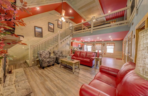 Gatlinburg Cabin | 326 m² Cabin ∙ 3 bedrooms ∙ 10 guests