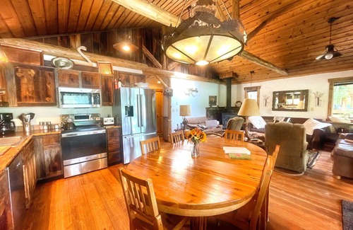 Bigfork Cabin | 33% OFF - Montana Riverfront, 5 Cabins, Sleeps 30, Family Reunions & Retreats!
