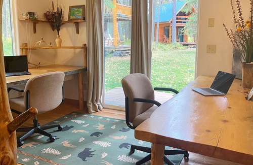 Bigfork Cabin | 33% OFF - Montana Riverfront, 5 Cabins, Sleeps 30, Family Reunions & Retreats!