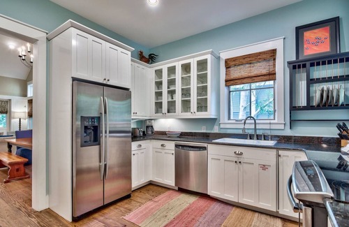 Cottage District House | 35 Lyonia-Central Watercolor Location! Community Pool/Heated Seasonally-3 Bikes