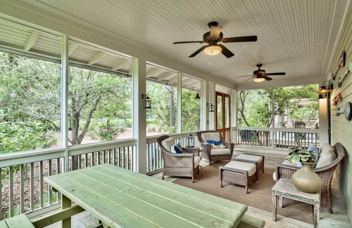 Cottage District House | 35 Lyonia-Central Watercolor Location! Community Pool/Heated Seasonally-3 Bikes