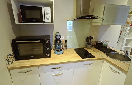 Soultz-Haut-Rhin Apartment | 35m² air-conditioned apartment for 2 travelers with a completely private entrance.