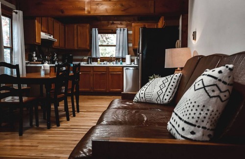 Purlear Cabin | 36 North | Serenity Ridge Cabin | Hot Tub