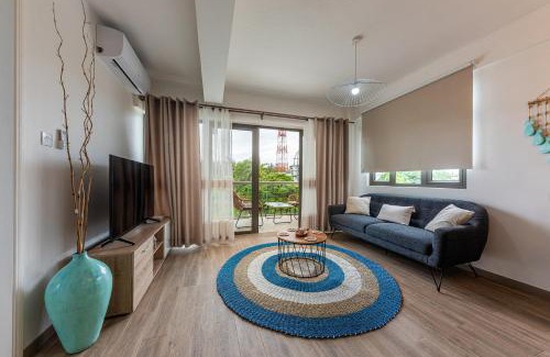 Wolmar Apartment | 373 Wolmar Cosy and Modern Apartment- 200 metres from the Beach and Supermarkets and just next to Domaine de wolmar with views of deers and green natural park