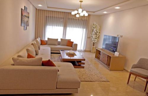 Rabat Apartment | 3BD Appart à 2 min Gare Agdal Luxe & Confort