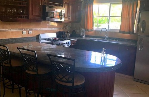 Urbanizacion Tavarez Villa | 3BD guest-friendly villa near everything, private garden&pool, sports courts
