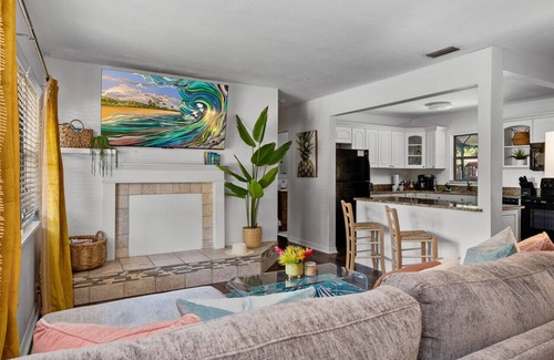 Seminole House | 3BR/2BA Pet & Kid-Friendly Oasis w Heated Pool, Swingset, Game Rm, Near Beach