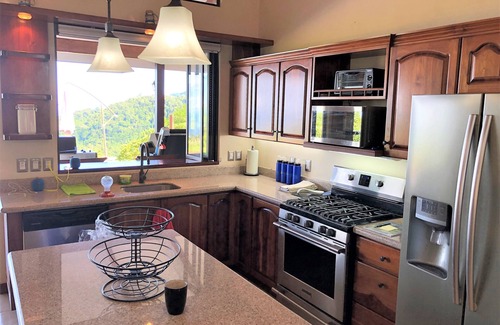 Ciudad Cortes House | 3BR, 2BATH, swimming pool, Ocean/Sunset view, A/C.