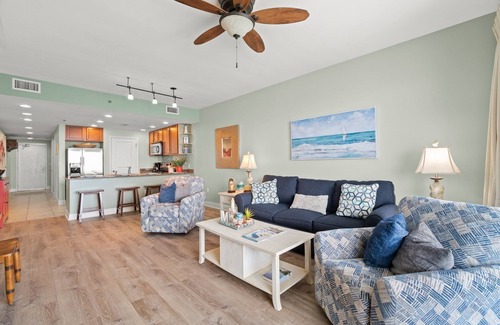 Panama City Beach Condo | 3BR 3BA Beachfront - Affordable Luxury. By Pier Park WiFi in unit.