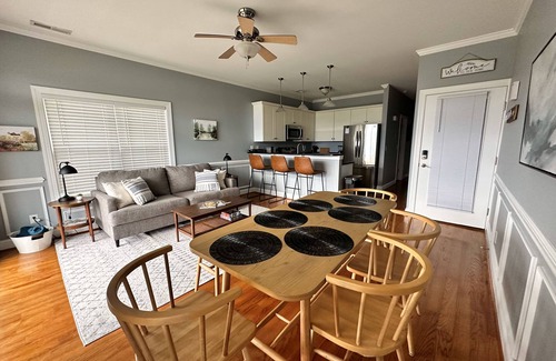 Fairfield Harbour House | 3BR/3BA Updated Townhome on the Marina — 3 decks and great sunsets!