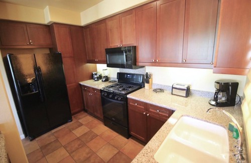 La Quinta Condo | 3BR by Main Pool with Lovely Views of Santa Rosas + Coachella Valley. #110467