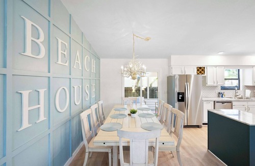 Butler Beach House | 3BR Family Getaway Steps to Sand & Sun