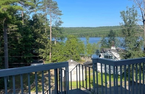 Laconia Apartment | 3BR Lake Winnipesaukee Condo with Sandy Beach